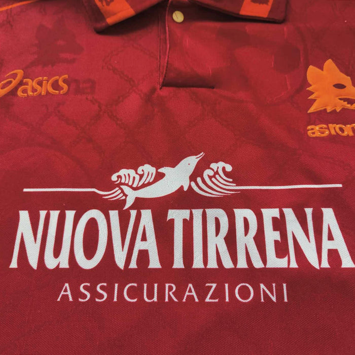 1994-1995 AS Roma Asics Home Shirt - Marketplace