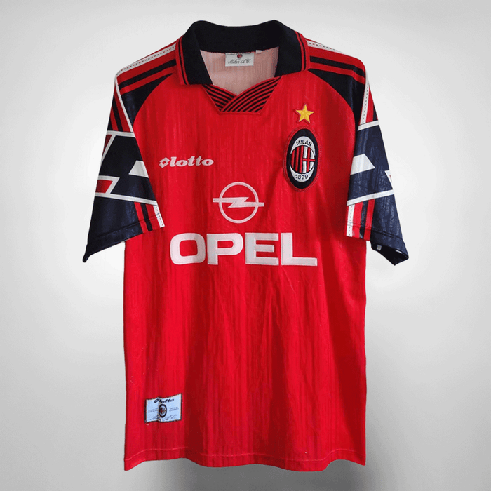 1997-1998 AC Milan Lotto 'Belo Horizonte' Away Shirt #3 Paolo Maldini - Marketplace