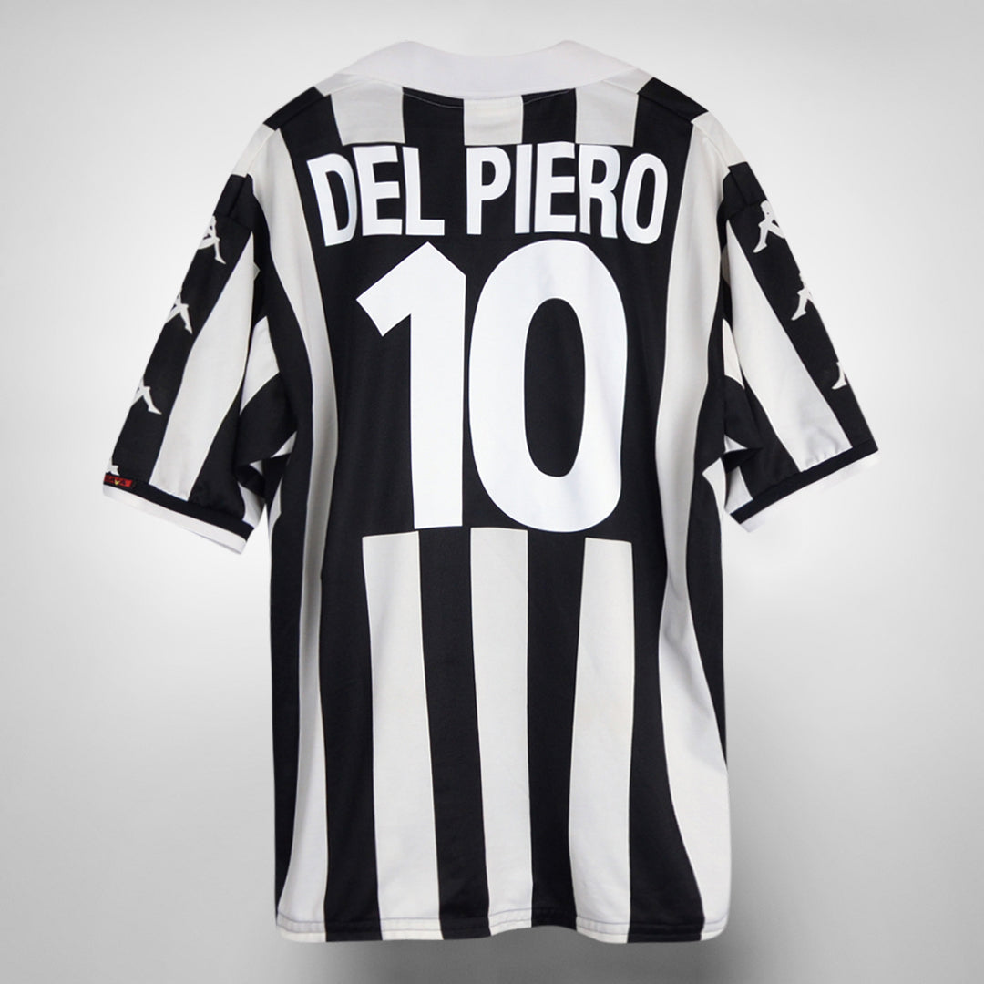 1999-2000 Juventus Kappa Home Shirt #10 Alessandro Del Piero - Marketplace