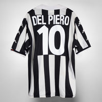 1999-2000 Juventus Kappa Home Shirt #10 Alessandro Del Piero - Marketplace