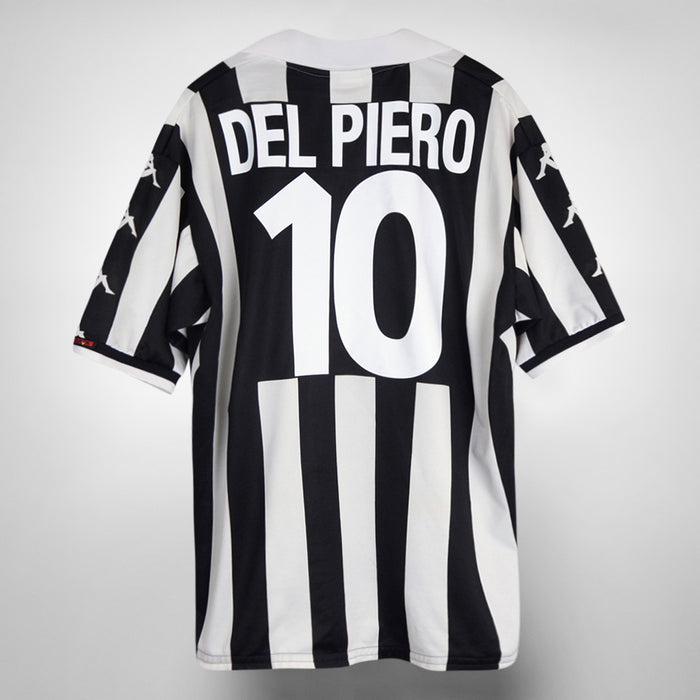 1999-2000 Juventus Kappa Home Shirt #10 Alessandro Del Piero - Marketplace