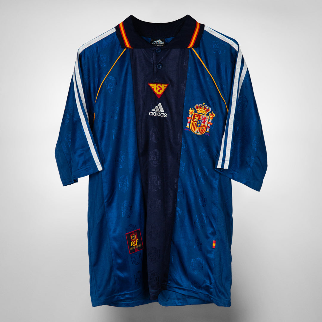 1999-2000 Spain Adidas Away Shirt - Marketplace