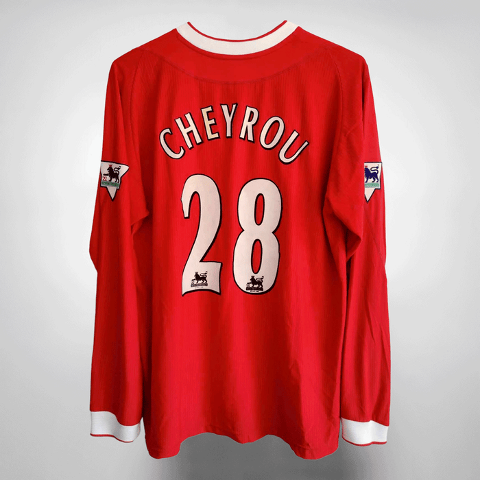 2002-2004 Liverpool Reebok Home Shirt #28 Bruno Cheyrou - Marketplace