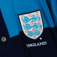 1996 England Umbro Long Sleeve Polo Shirt - Marketplace