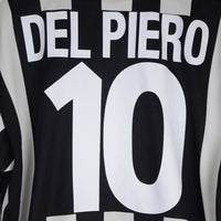 1999-2000 Juventus Kappa Home Shirt #10 Alessandro Del Piero - Marketplace