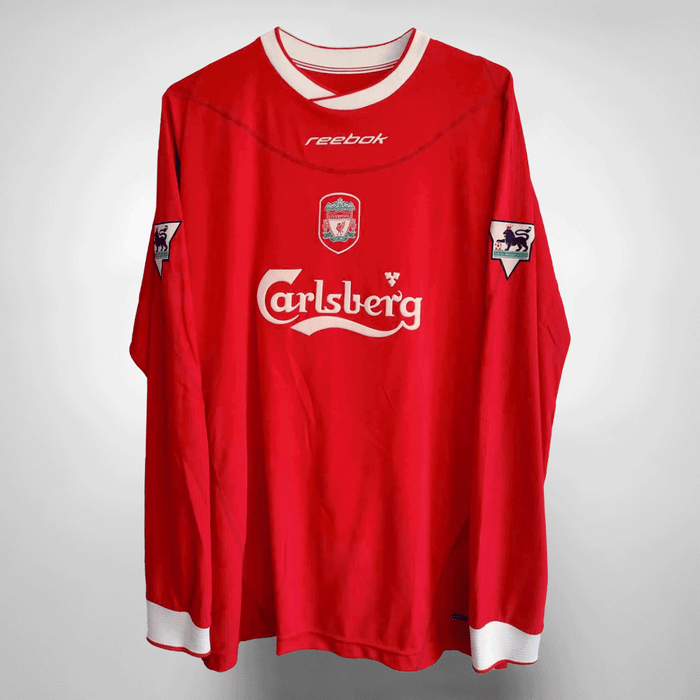 2002-2004 Liverpool Reebok Home Shirt #28 Bruno Cheyrou - Marketplace