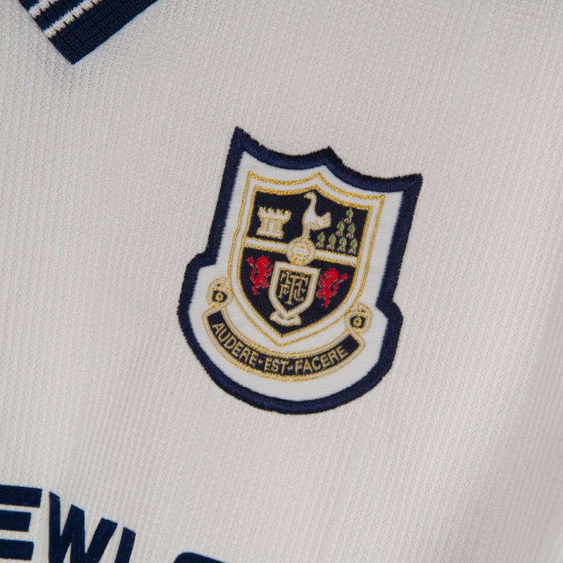 1997-1999 Tottenham Hotspur Pony Home Shirt #14 David Ginola