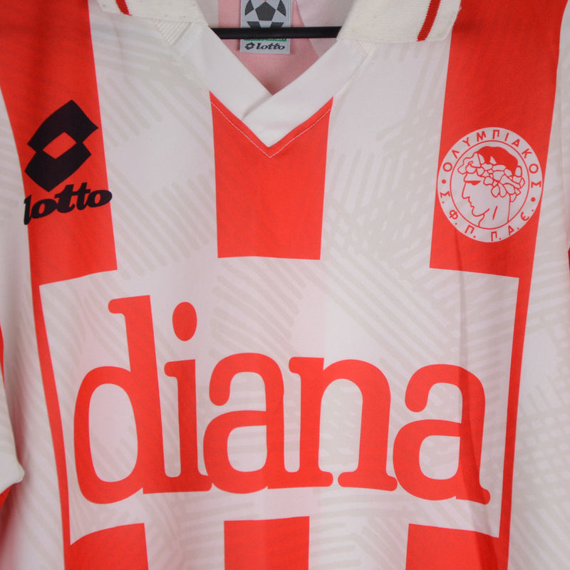 1993-1994 Olympiakos Lotto Home Shirt - Marketplace