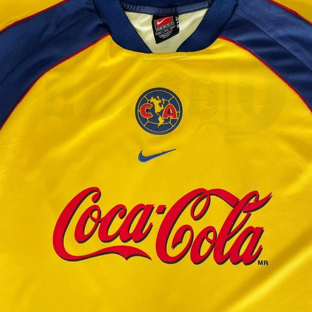 2001-2002 Club America Nike Home Shirt #9 Ivan Zamarano - Marketplace