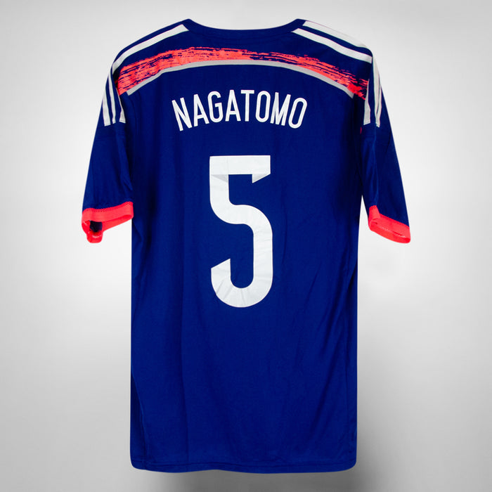 2014-2015 Japan Adidas Player Issue Adizero Home Shirt #5 Yuto Nagatomo - Marketplace