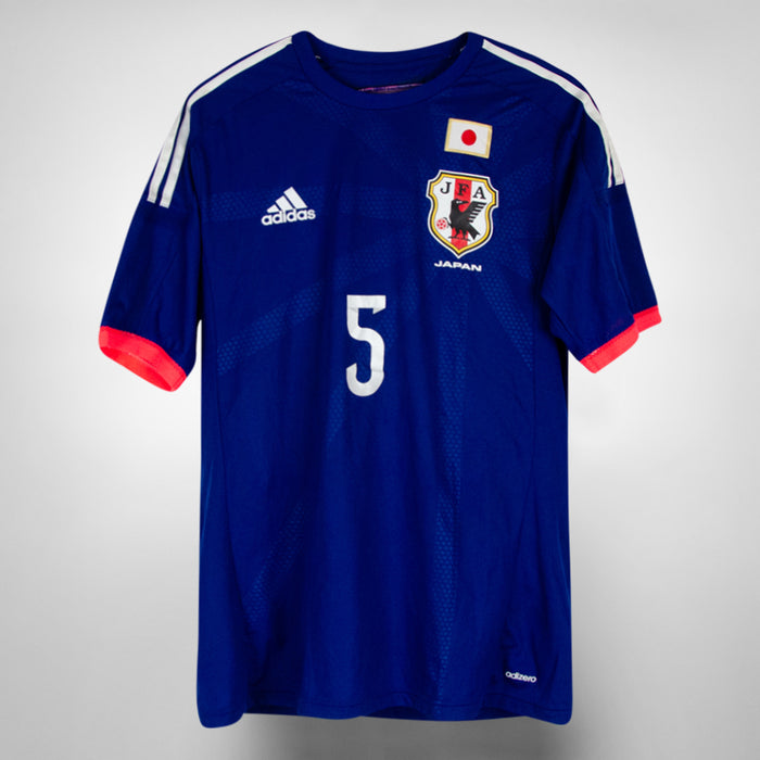 2014-2015 Japan Adidas Player Issue Adizero Home Shirt #5 Yuto Nagatomo - Marketplace