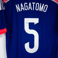 2014-2015 Japan Adidas Player Issue Adizero Home Shirt #5 Yuto Nagatomo - Marketplace