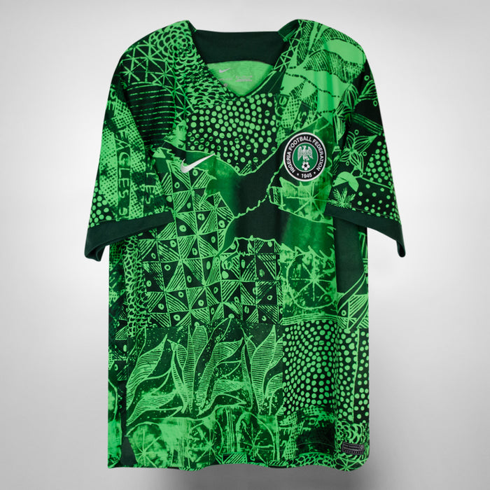 2018-2019 Nigeria Nike Pre Match Shirt - Marketplace