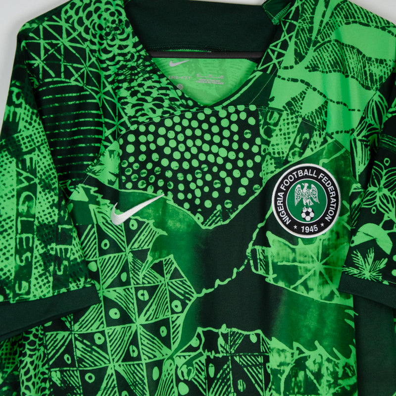 2018-2019 Nigeria Nike Pre Match Shirt - Marketplace