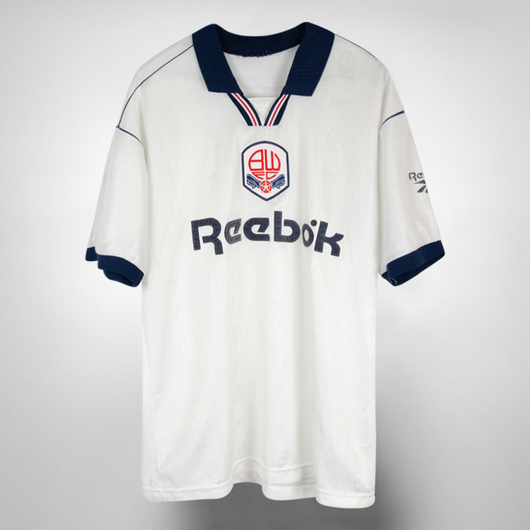 1995-1997 Bolton Wanderers Reebok Home Shirt - Marketplace