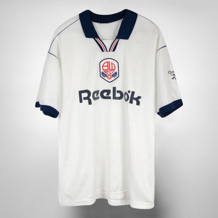 1995-1997 Bolton Wanderers Reebok Home Shirt - Marketplace