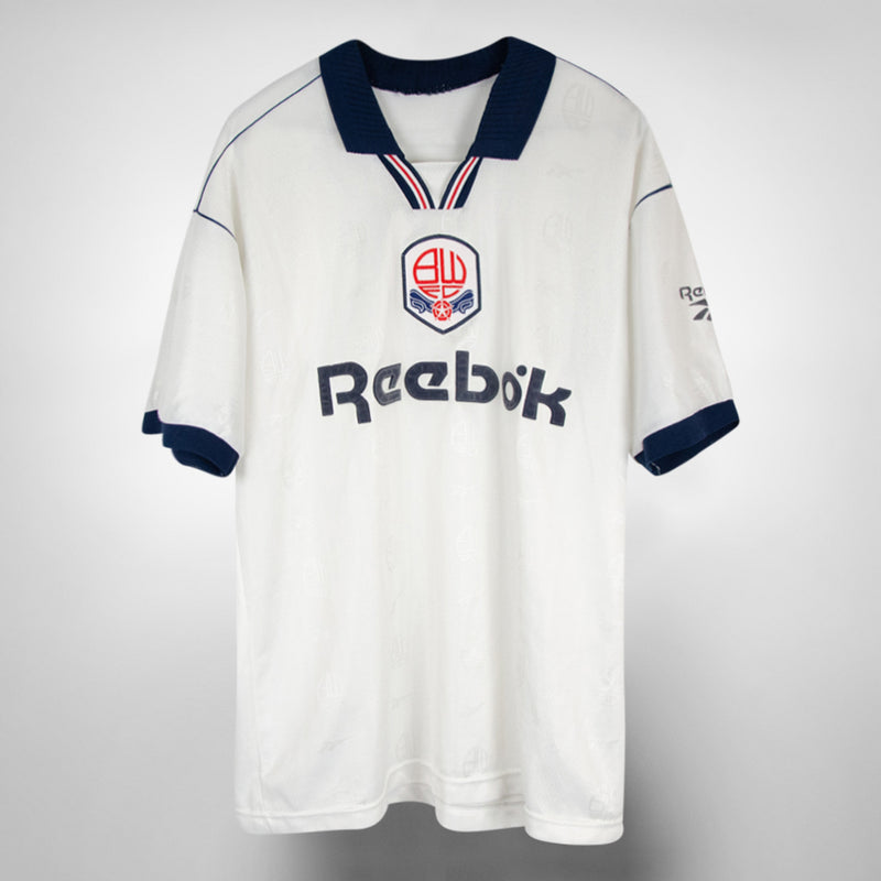 1995-1997 Bolton Wanderers Reebok Home Shirt - Marketplace
