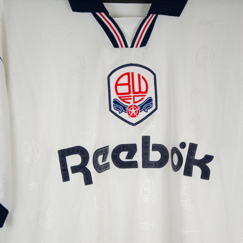 1995-1997 Bolton Wanderers Reebok Home Shirt - Marketplace