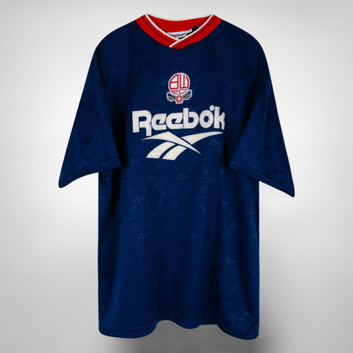 1993-1995 Bolton Wanderers Reebok Training Shirt - Marketplace