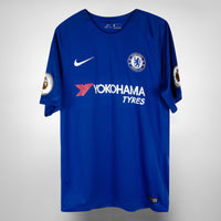 2017-2018 Chelsea Nike Home Shirt #10 Eden Hazard - Marketplace