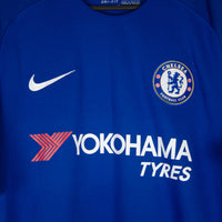 2017-2018 Chelsea Nike Home Shirt #10 Eden Hazard - Marketplace