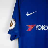 2017-2018 Chelsea Nike Home Shirt #10 Eden Hazard - Marketplace