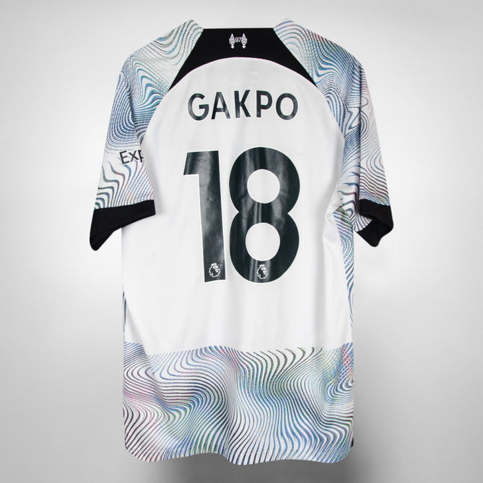 2022-2023 Liverpool Nike Away Shirt #18 Cody Gakpo - Marketplace