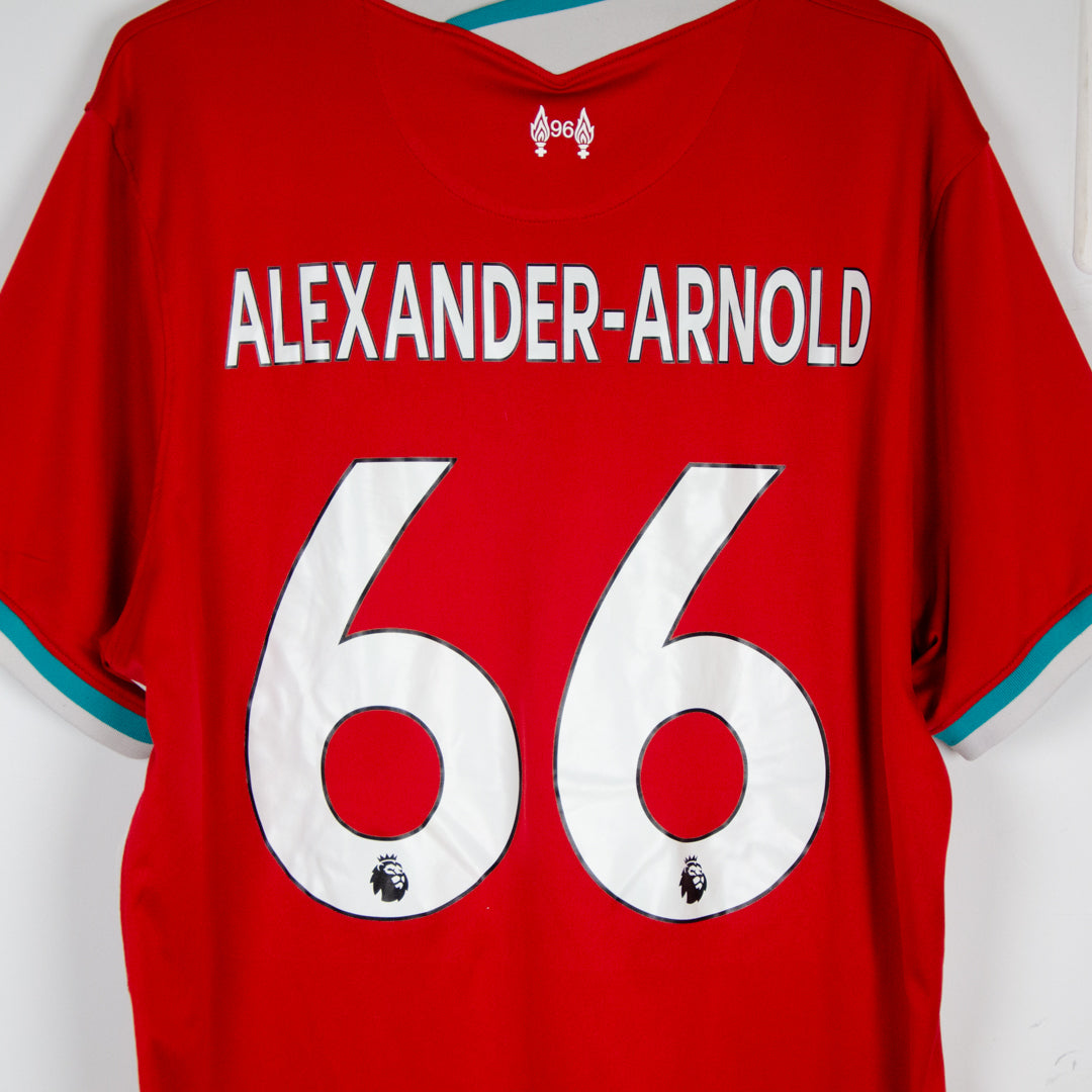 2020-2021 Liverpool Nike Home Shirt #66 Trent Alexander-Arnold - Marketplace