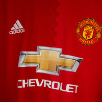 2016-2017 Manchester United Adidas Home Shirt #11 Anthony Martial - Marketplace