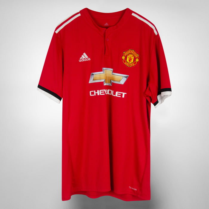 2017-2018 Manchester United Adidas Home Shirt #7 Alexis Sanchez - Marketplace