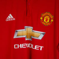 2017-2018 Manchester United Adidas Home Shirt #7 Alexis Sanchez - Marketplace