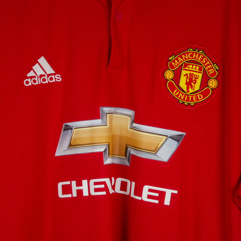 2017-2018 Manchester United Adidas Home Shirt #7 Alexis Sanchez - Marketplace
