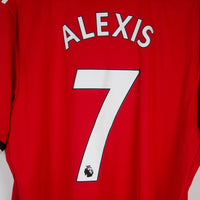 2017-2018 Manchester United Adidas Home Shirt #7 Alexis Sanchez - Marketplace