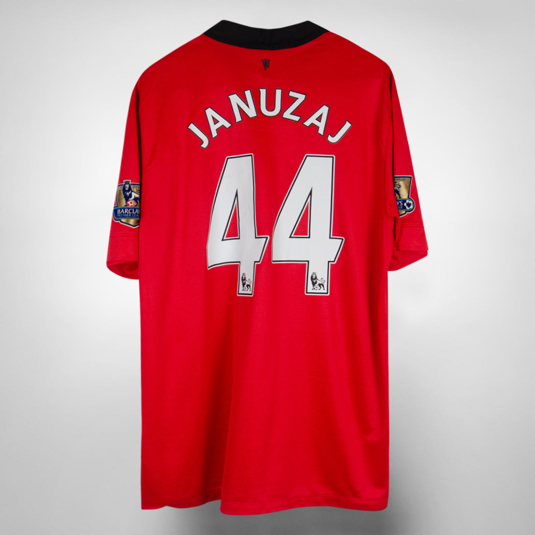 2013-2014 Manchester United Nike Home Shirt #44 Adnan Januzaj - Marketplace