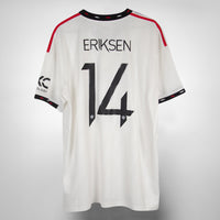 2022-2023 Mancheter United Adidas Away Shirt #14 Christian Eriksen - Marketplace