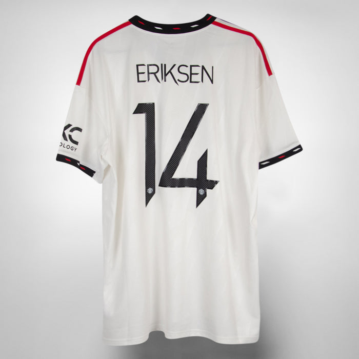 2022-2023 Mancheter United Adidas Away Shirt #14 Christian Eriksen - Marketplace