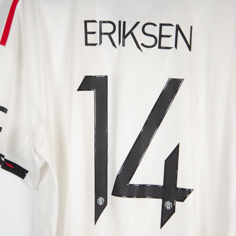 2022-2023 Mancheter United Adidas Away Shirt #14 Christian Eriksen - Marketplace