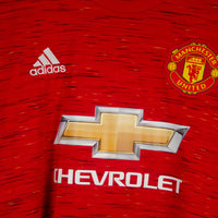 2020-2021 Manchester United Adidas Home Shirt #18 Bruno Fernandes - Marketplace