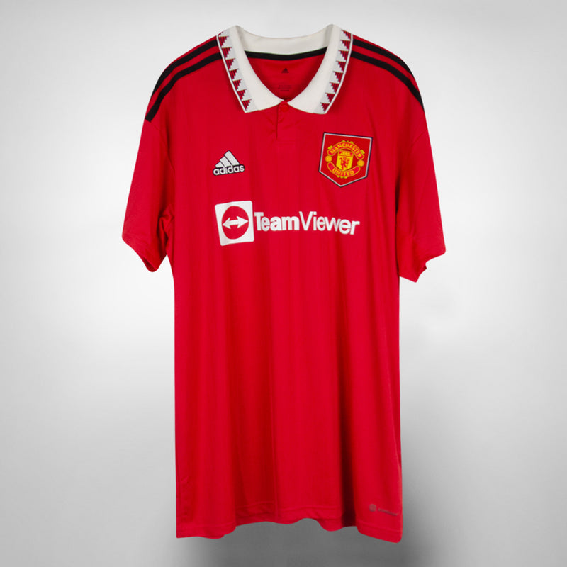 2022-2023 Manchester United Adidas Home Shirt #10 Marcus Rashford - Marketplace