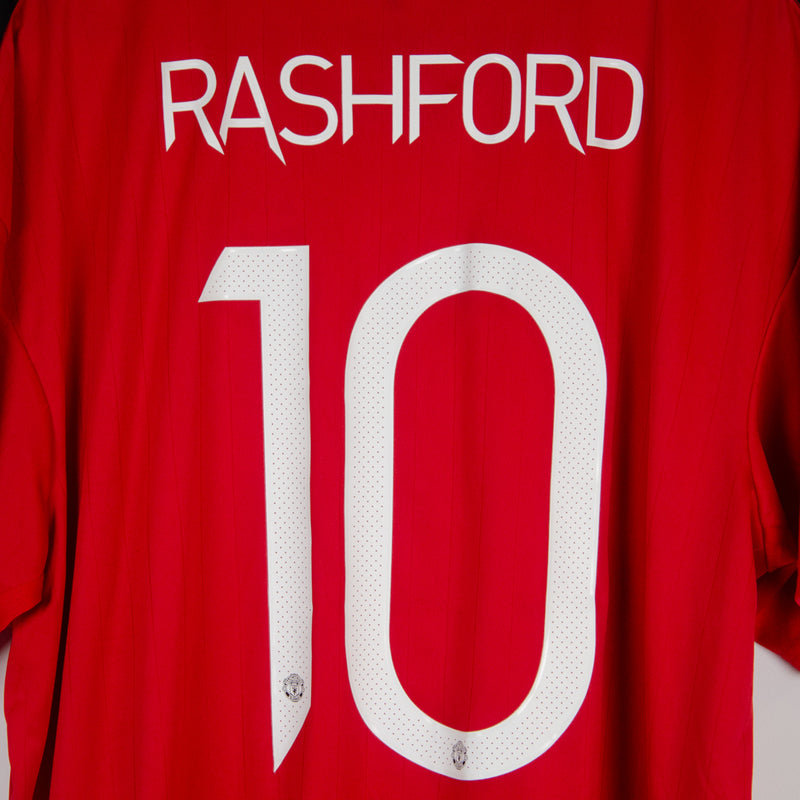 2022-2023 Manchester United Adidas Home Shirt #10 Marcus Rashford - Marketplace