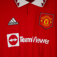 2022-2023 Manchester United Adidas Home Shirt #49 Alejandro Garnacho - Marketplace