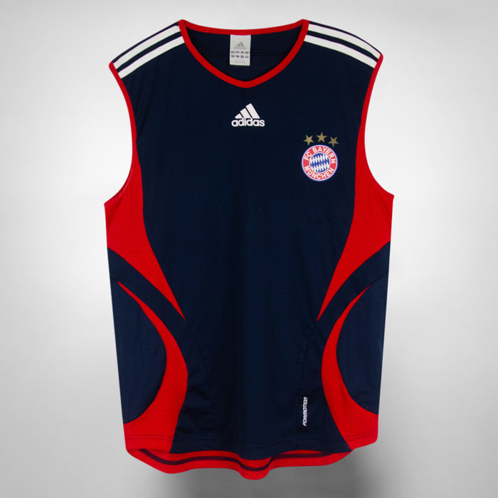 2006-2007 Bayern Munich Adidas Formotion Sleeveless Training Vest - Marketplace