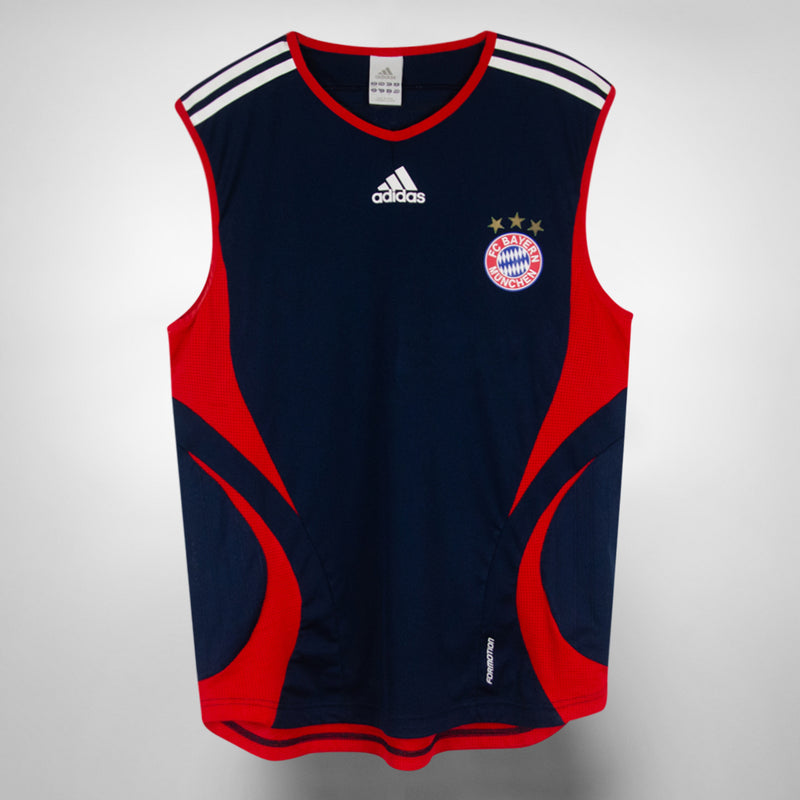 2006-2007 Bayern Munich Adidas Formotion Sleeveless Training Vest - Marketplace