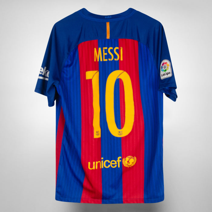 2016-2017 Barcelona Nike Home Shirt #10 Lionel Messi - Marketplace