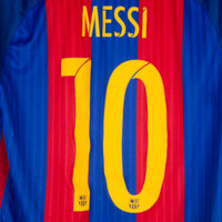 2016-2017 Barcelona Nike Home Shirt #10 Lionel Messi - Marketplace