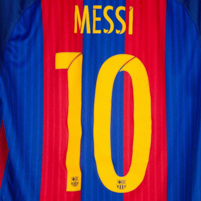 2016-2017 Barcelona Nike Home Shirt #10 Lionel Messi - Marketplace