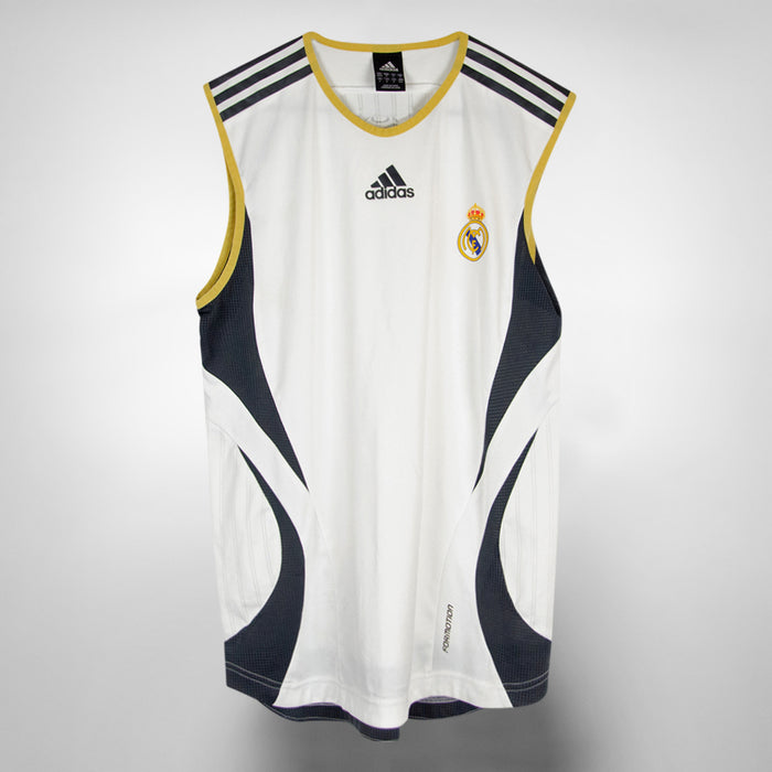 2006-2007 Real Madrid Adidas Formotion Sleeveless Training Vest - Marketplace