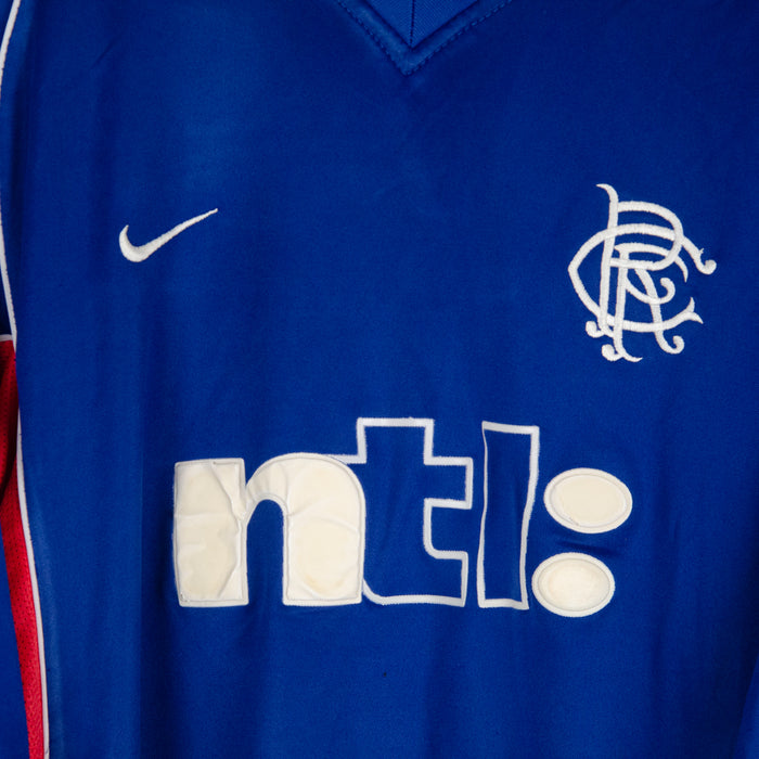 2001-2002 Glasgow Rangers Nike Home Shirt - Marketplace