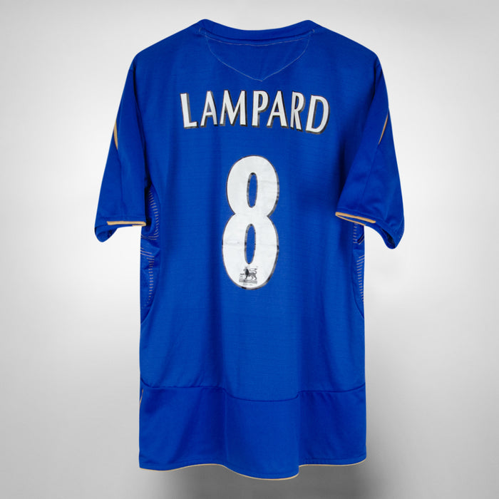 2005-2006 Chelsea Umbro Centenary Home Shirt #8 Frank Lampard - Marketplace