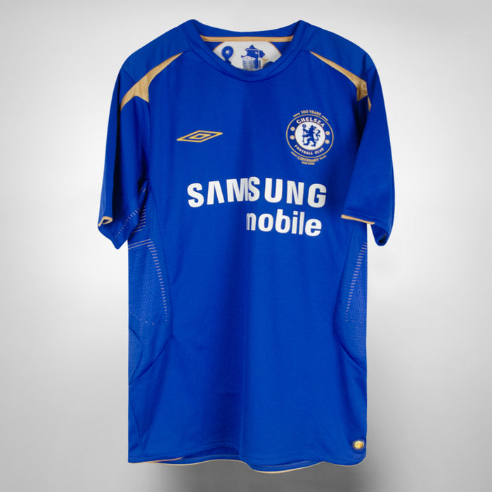 2005-2006 Chelsea Umbro Centenary Home Shirt #8 Frank Lampard - Marketplace